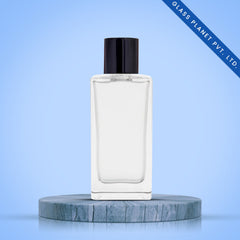 100 ml ZCKF Perfume Glass Bottle + Black Pump + Black Cap + Crimping Tool