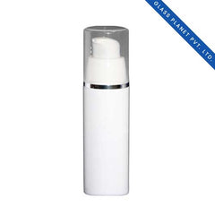 15ml PP Airless Bottle with Silver Line