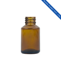 30 ml Amber Slant Glass Bottle With 20mm Neck