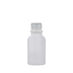 10 ml Clear Frosted Glass Bottle With 18mm Neck