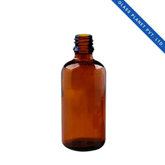 50 ml Amber Glass Bottle With 18mm Neck
