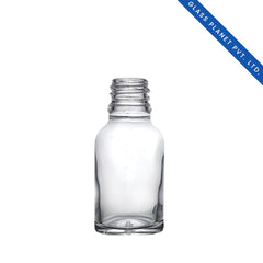 15 ml Clear Glass Bottle With 18mm Neck