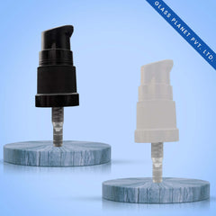 18mm Serum Pump Black or White for Glass Dropper Bottle