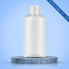 300ML Boston Milky White Plastic Bottle 24mm