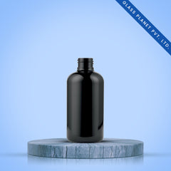 60ML Boston Black Plastic Bottle 19mm