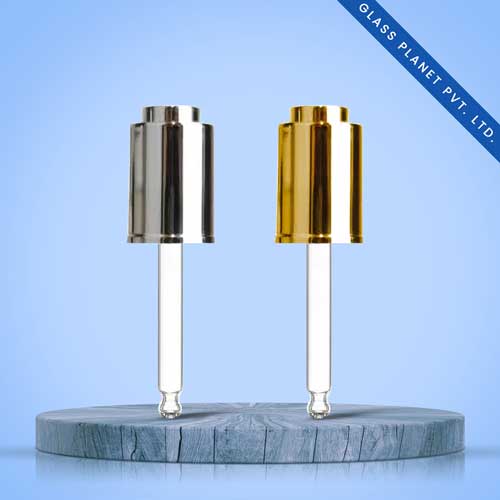 20MM Press Pump Dropper Golden or Silver – Glass Planet Private Limited