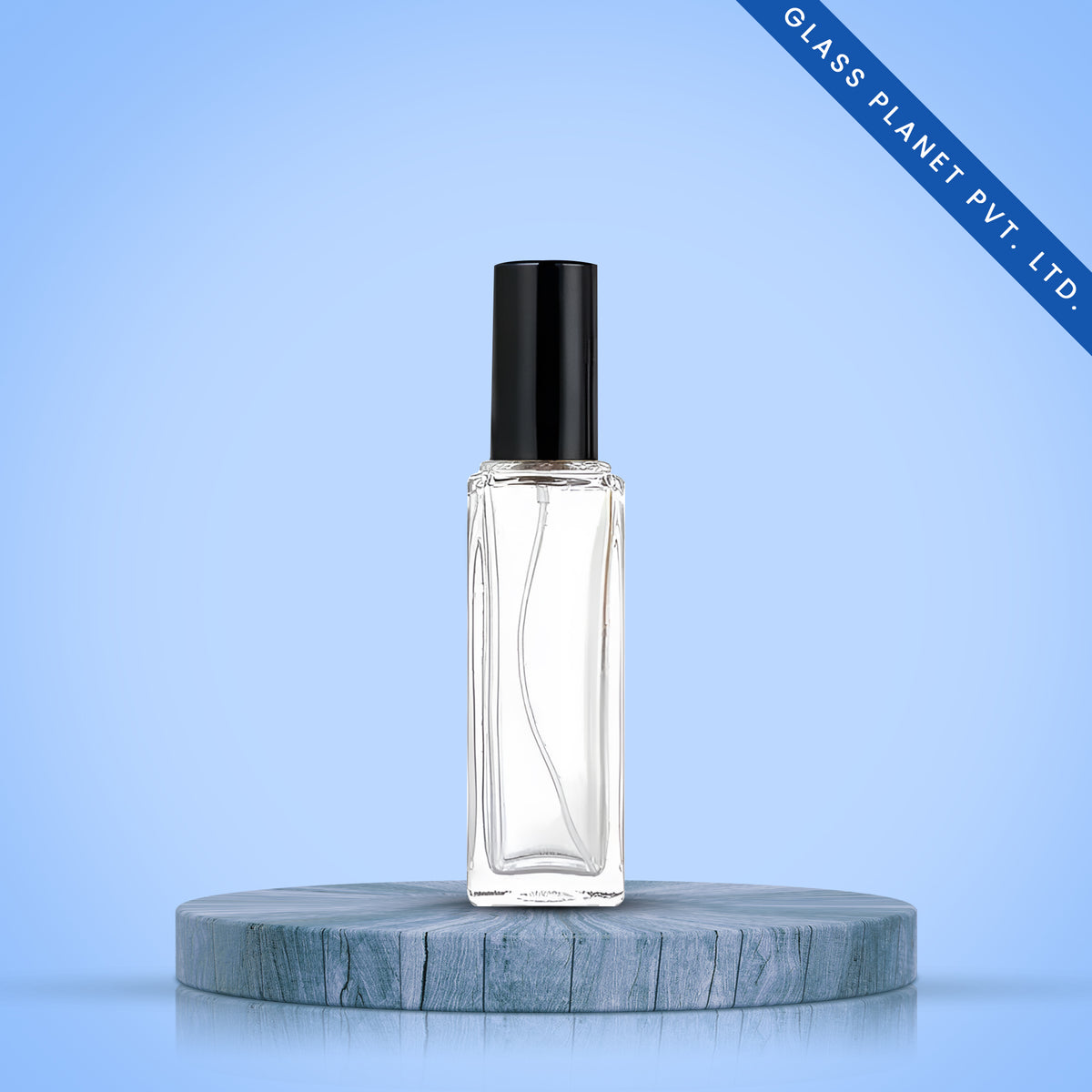 20 ml SB SA Perfume Glass Bottle with Black Pump & Black Cap – Glass Planet Private Limited