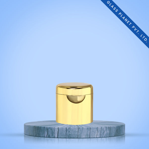 ブランドン ゴールド ボトルキャップ Golden Fliptop Cap 20mm Size – Glass Planet Private Limited