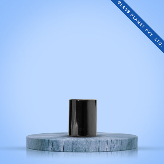 Black Perfume Cap - 15mm neck