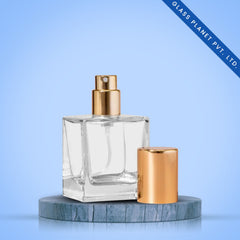 30 ml Victor Perfume Glass Bottle + Golden Crimp Pump + Golden Cap + Crimping Tool