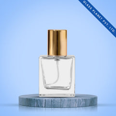 30 ml Victor Perfume Glass Bottle + Golden Crimp Pump + Golden Cap + Crimping Tool