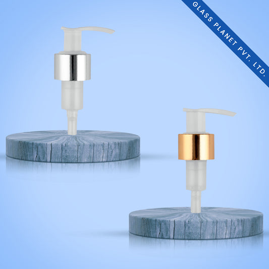 24mm Premium Lotion Pump Silver and Golden for Plastic Bottles