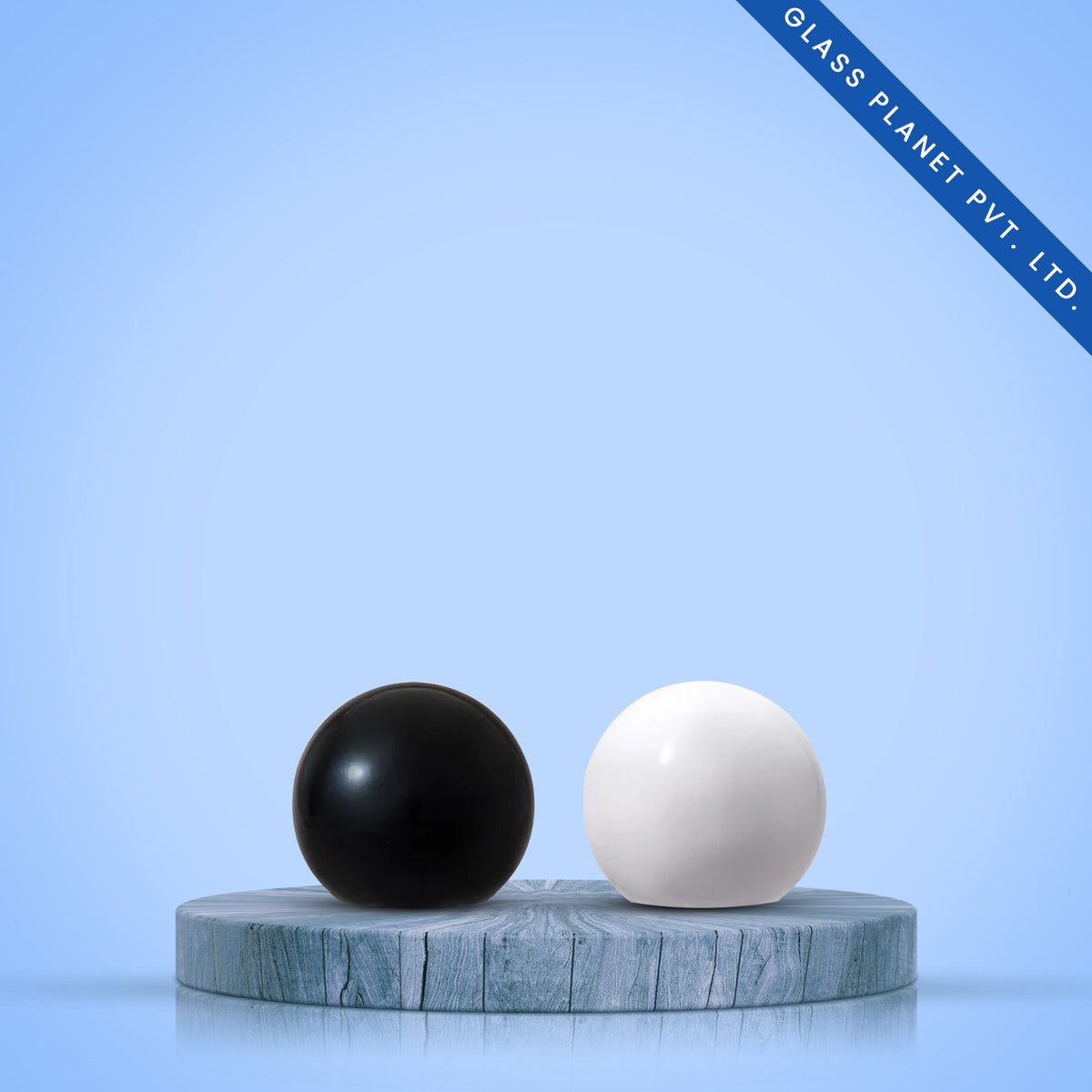 Marble Perfume Cap (White & Black) - 15mm neck