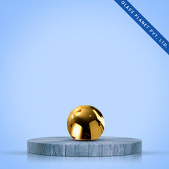 Marble Perfume Cap (Golden) - 15mm neck