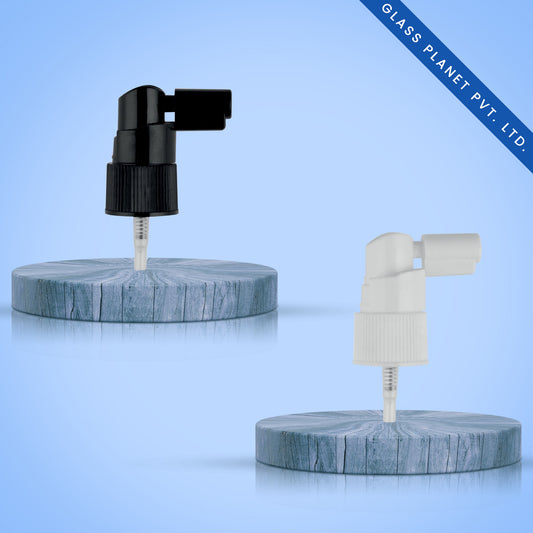 20mm Micro Nozzle Spray Pump Black and White